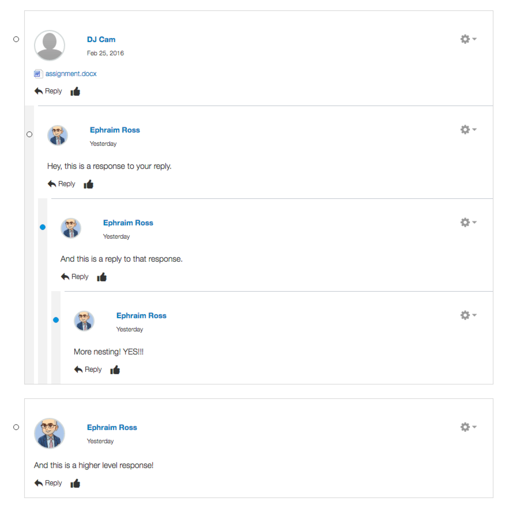 Improve Threaded Discussions with CSS - Instructure Community
