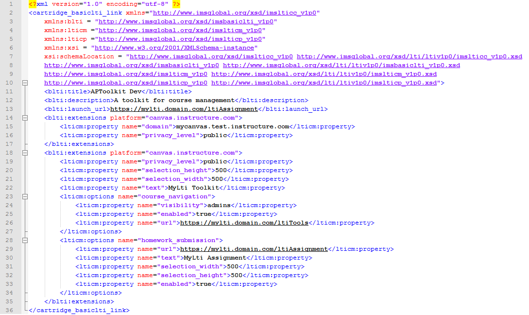 Configuring multiple External Tools with the same base URL ...