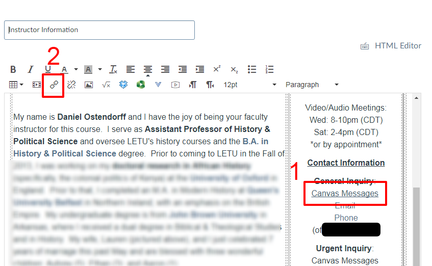 Message Canvas Link for Creating New Canvas Message to Instructor - Instructure Community