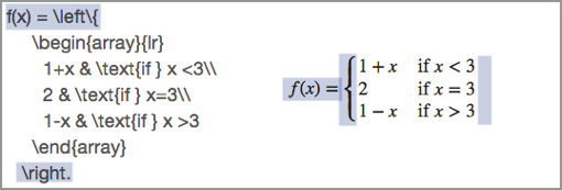 Piecewise Functions