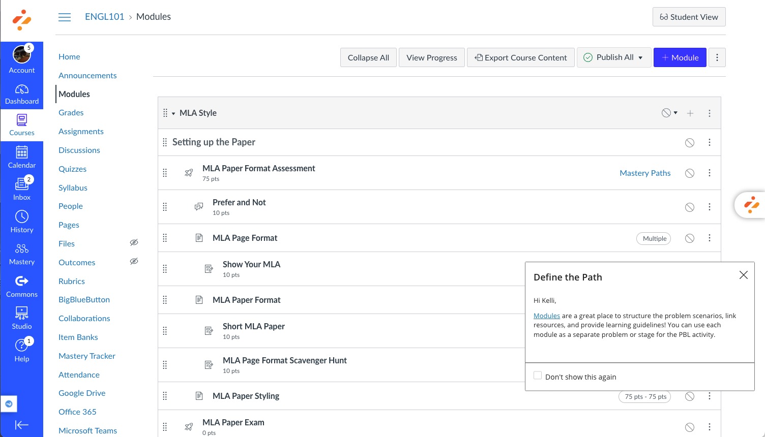 Promoting Problem-Based Learning in Canvas courses - Instructure Community