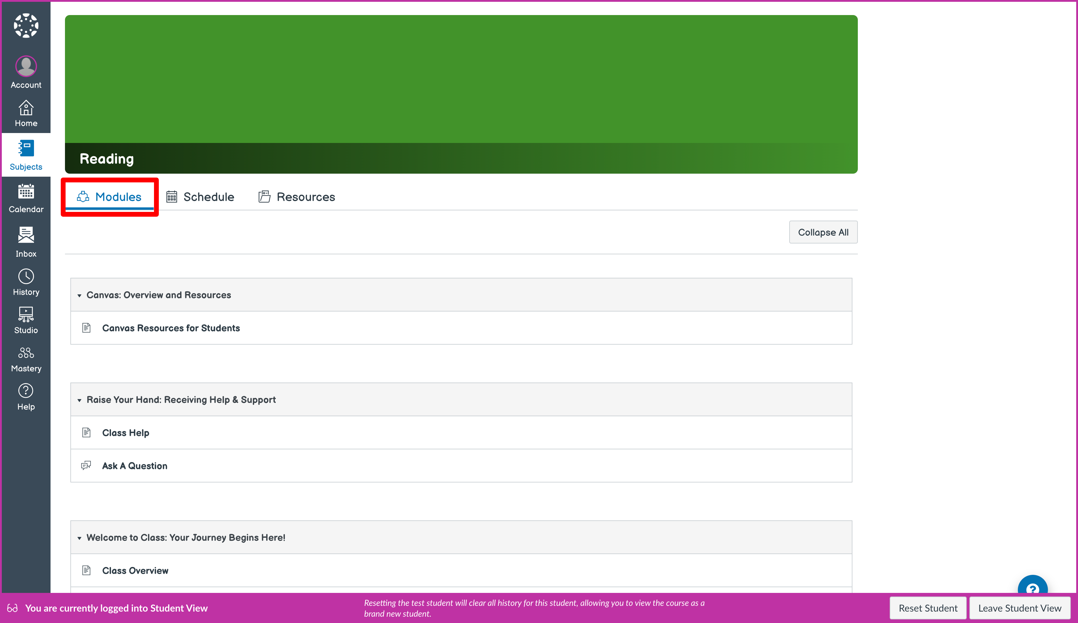 Peridot Module Instructure Elementary Theme Customization - Instructure Community