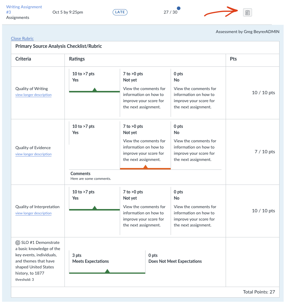 Rubric Speedgrader PDF - Instructure Community