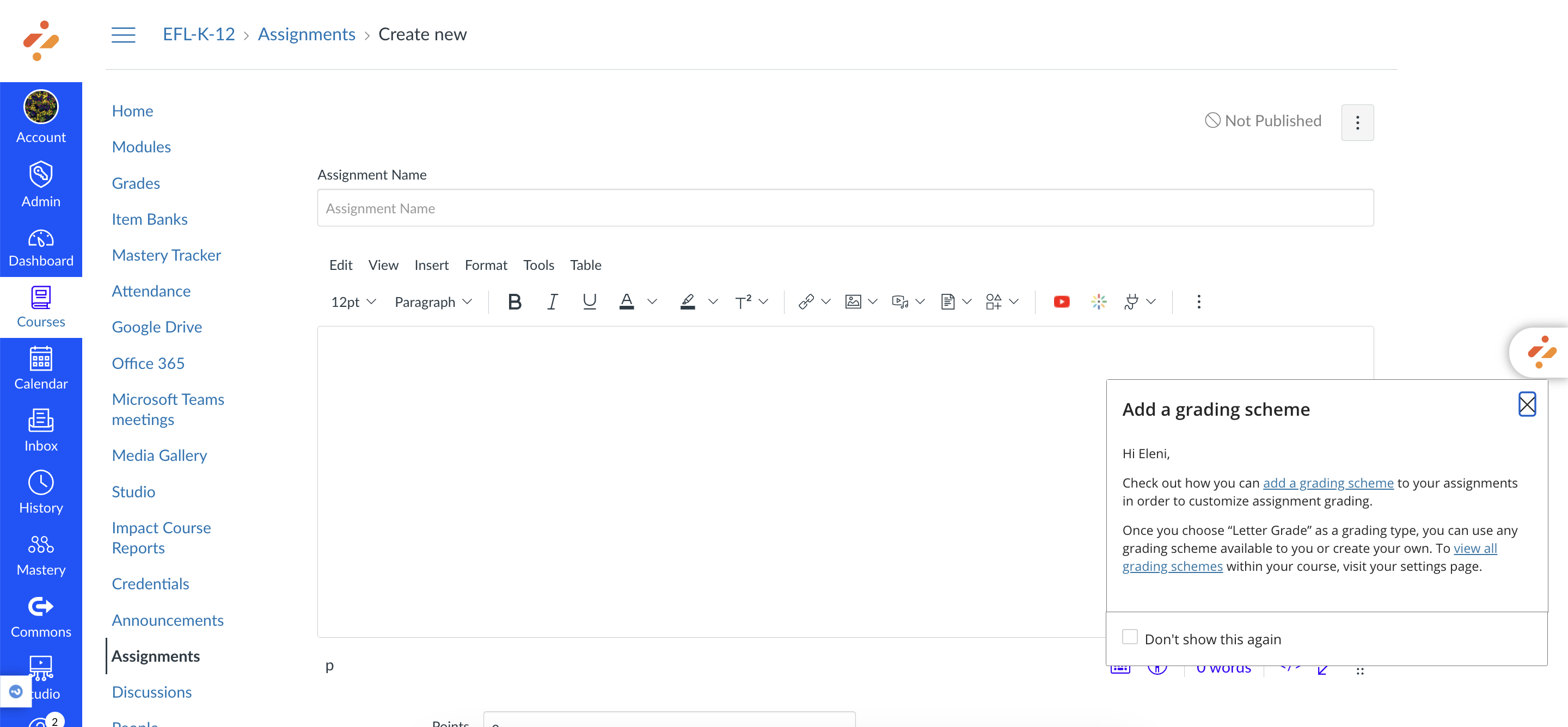 Elevate evaluation with Grading schemes - Instructure Community