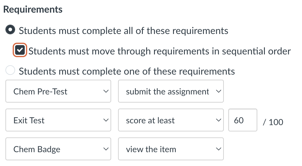 Using Mastery Paths to Restrict Access to Next Module - Instructure ...