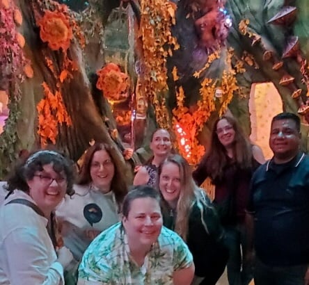 Panda Party at Meow Wolf