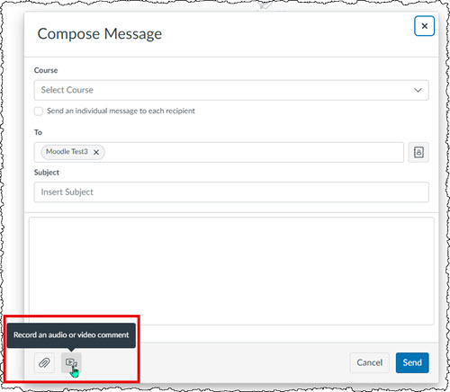 Compose Message - Instructure Community