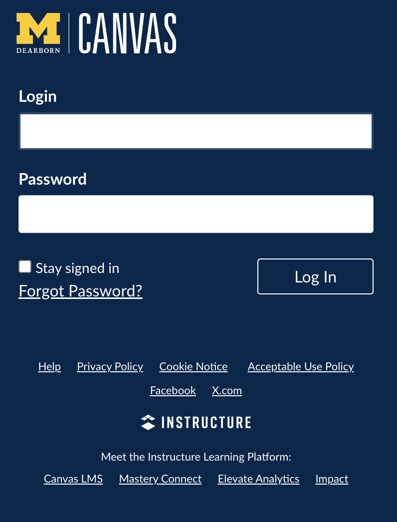 Issue with Canvas Login Page - Instructure Community