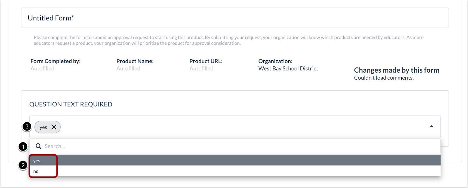 Single-select Radio Button: Preview