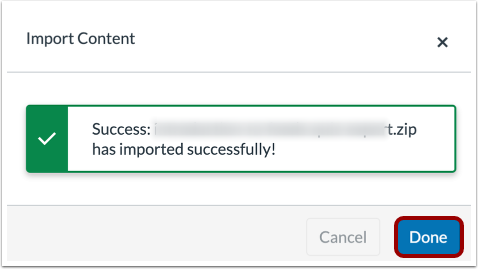 View Success Message