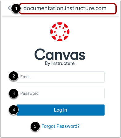 Enter Login Credentials