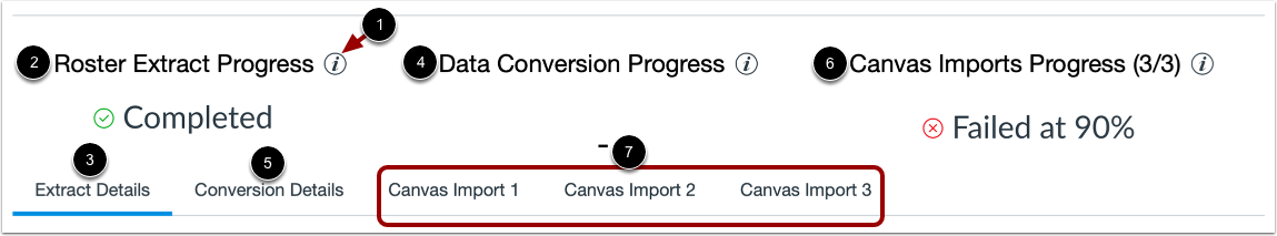 View Sync Progres Steps