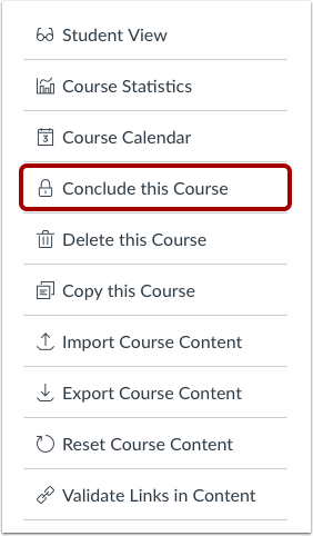 Conclude This Course