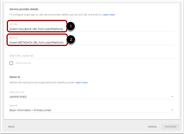 Add Service Provider Details