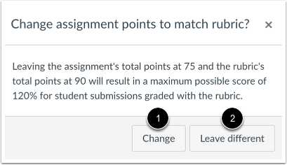 Adjust Scoring Points