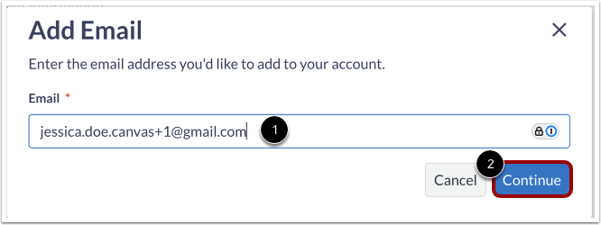 Enter Account Email