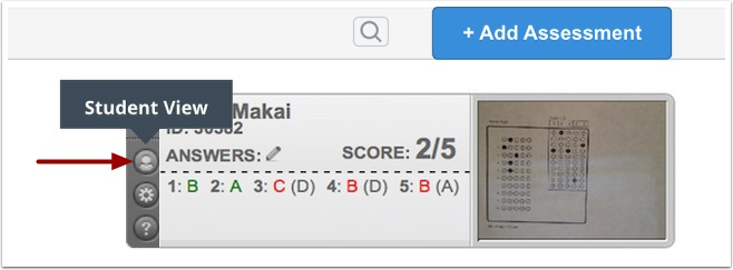 Score Using Student View