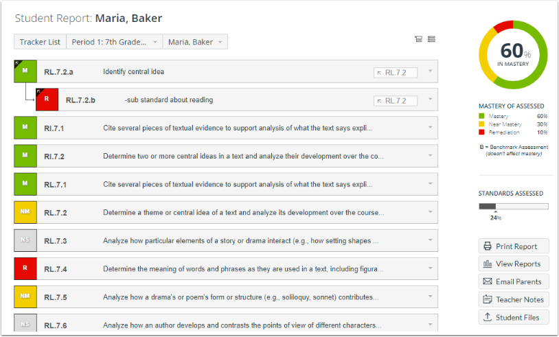 View Tracker Reports