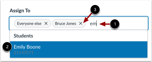 Find Student or Section