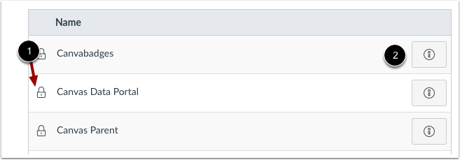 View Account-Level Apps