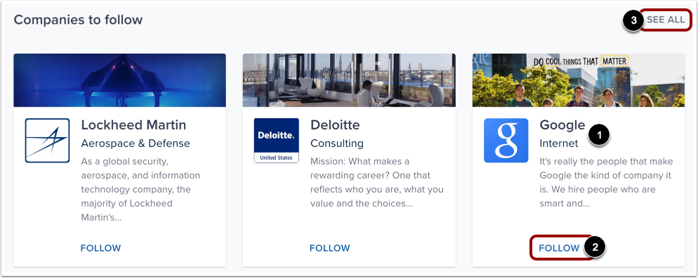 View Suggested Companies