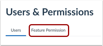 Open Feature Permissions