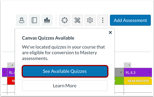 View Available Quizzes