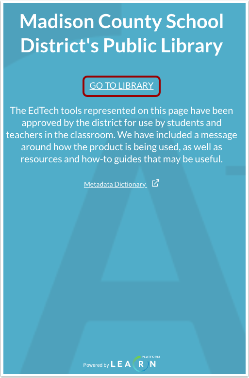 View Public Product Library