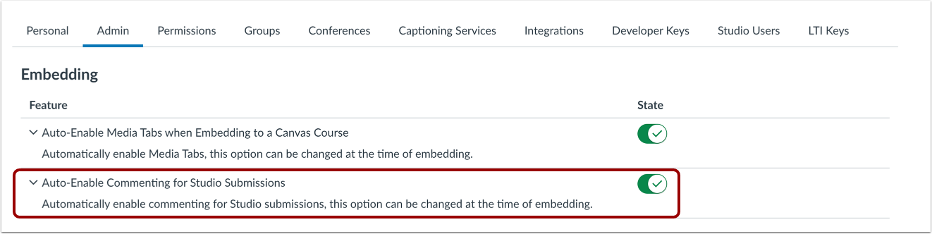 Auto-Enable Commenting for Student Submissions