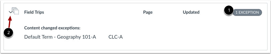 View Sync Exceptions