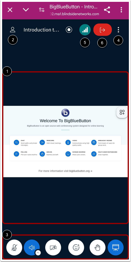 View Conferences Interface
