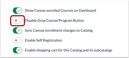 Enable Self Registration