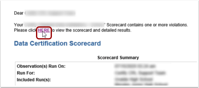 View Email Notification