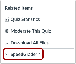 Open SpeedGrader