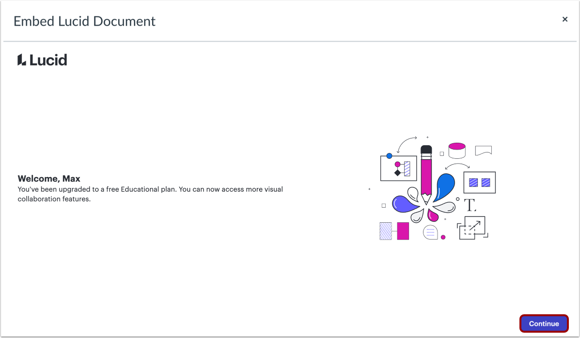 Confirm Lucid Educational Plan