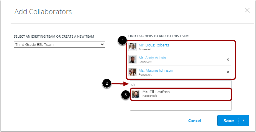 Add New Team Members