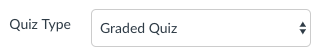 Create Graded Quiz