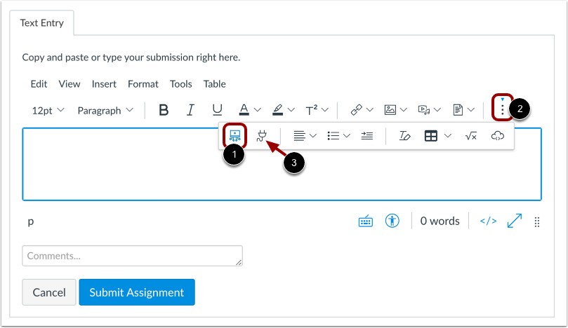 Open Studio in Rich Content Editor