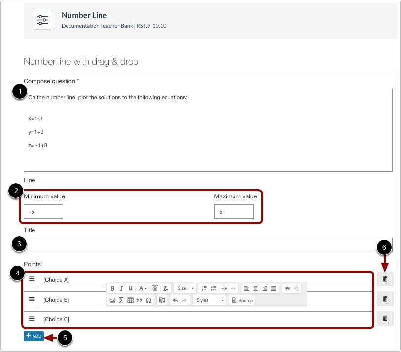 Enter Question or Instructions