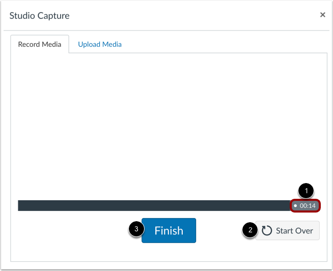 Finish Media Recording