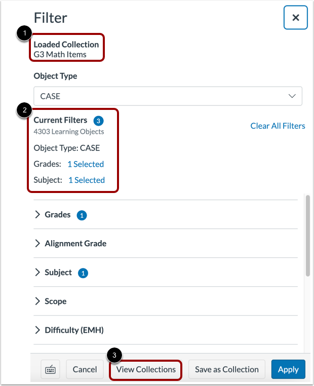 View or Load Collection