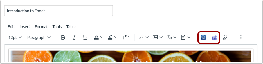 View New Rich Content Editor