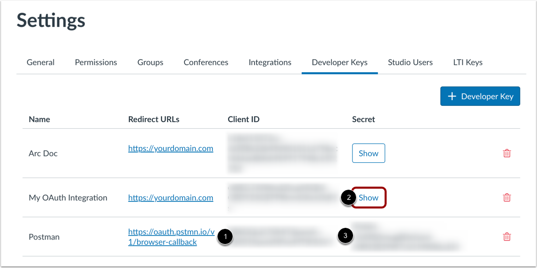 Copy Client ID and Secret