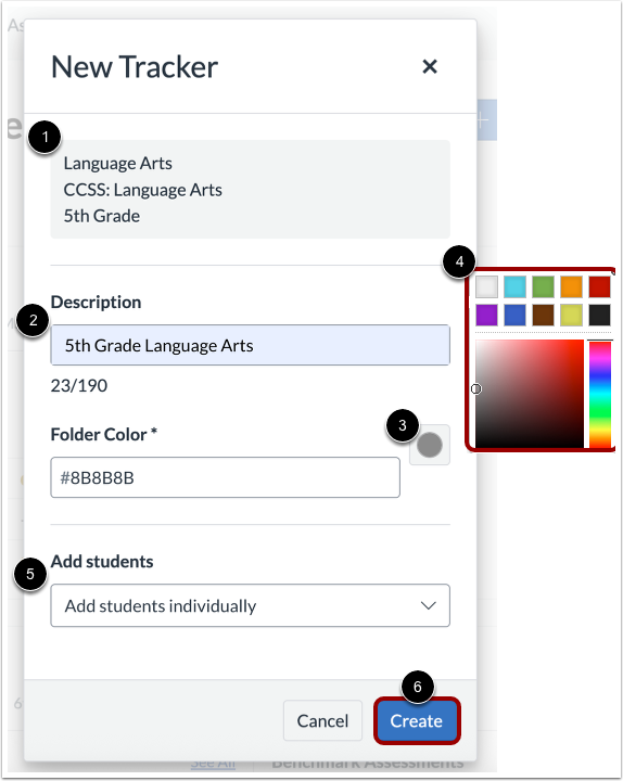 Enter Curriculum Map Tracker Details