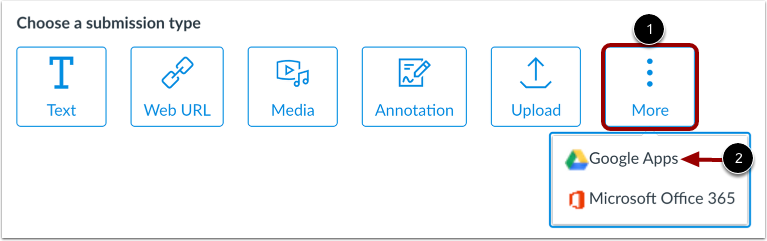 Submit Google Drive File