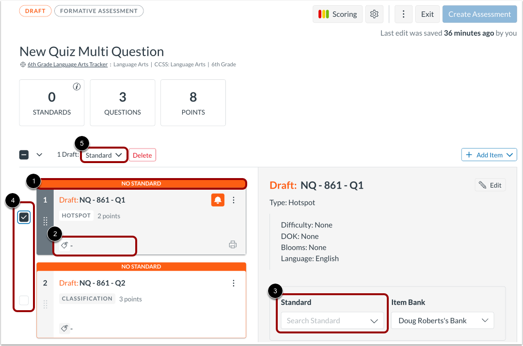Quesions with No Standard
