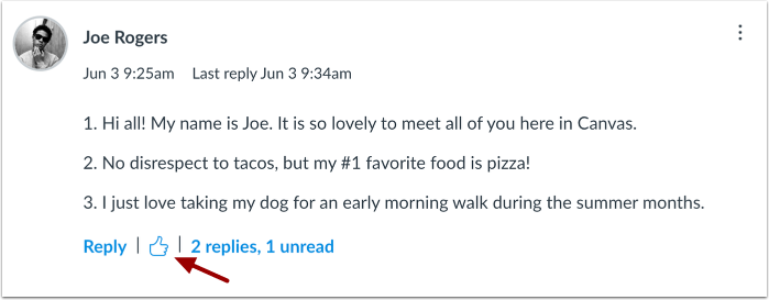 Like Discussion Reply