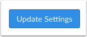 Update Settings