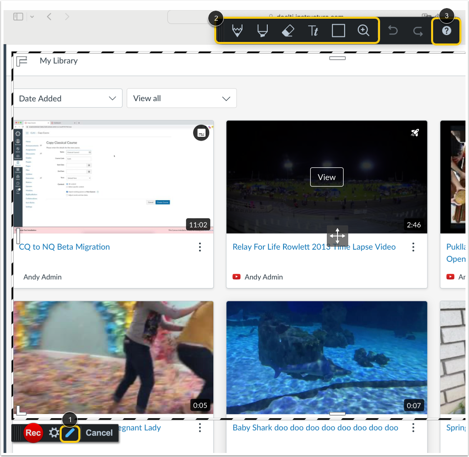 Manage Draw and Zoom Controls