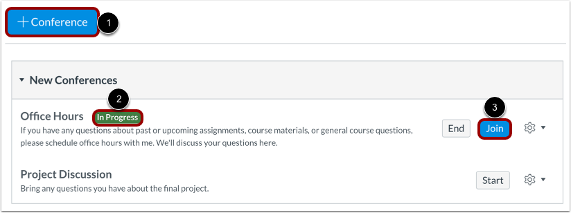 View In Progress Conference